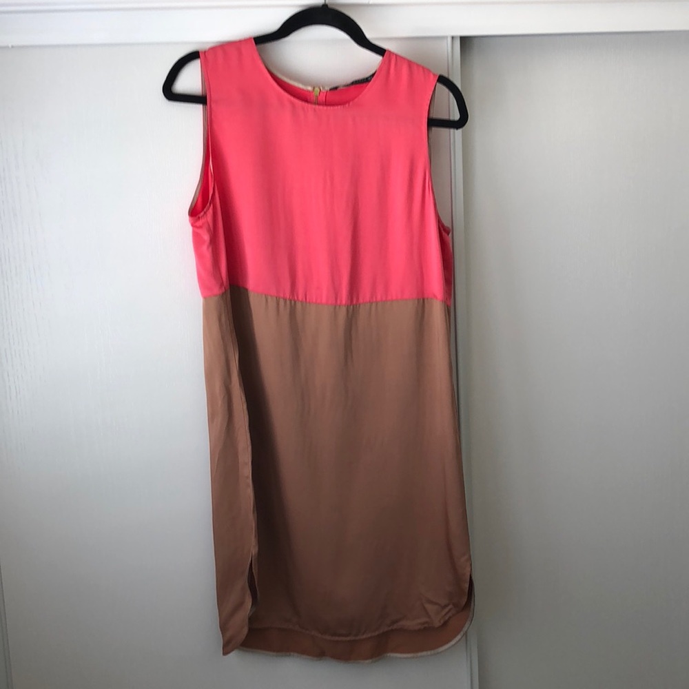 Zara Colorblock Shift Dress